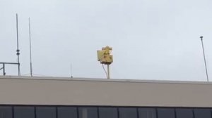 Federal Signal Thunderbolt 1003 Noon Blast (rotation) East Farmingdale NY (3/29/18)