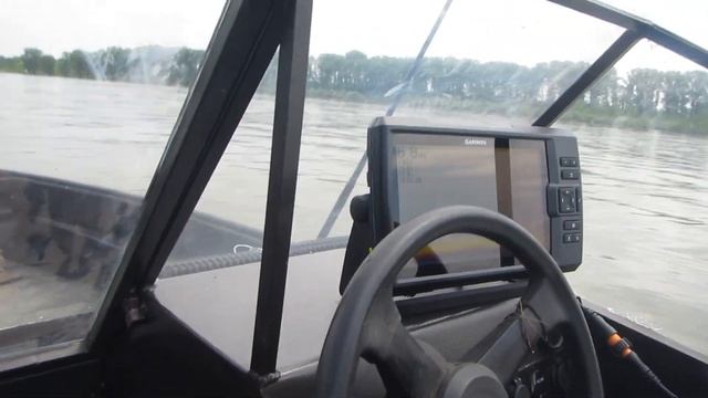 Обкатка лодочного мотора YAMAHA 25 GES. Первый выезд смотреть онлайн