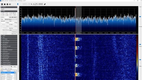 Тест антенны Mini-Whip + HackRF One + NooElec Ham It Up