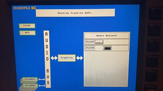 AMS Neve Audiofile SC boot sequence смотреть онлайн