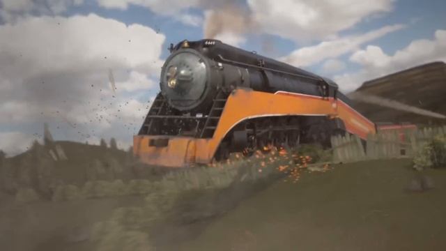 SP Daylight 4449 Train Crash Animation Short Film смотреть онлайн