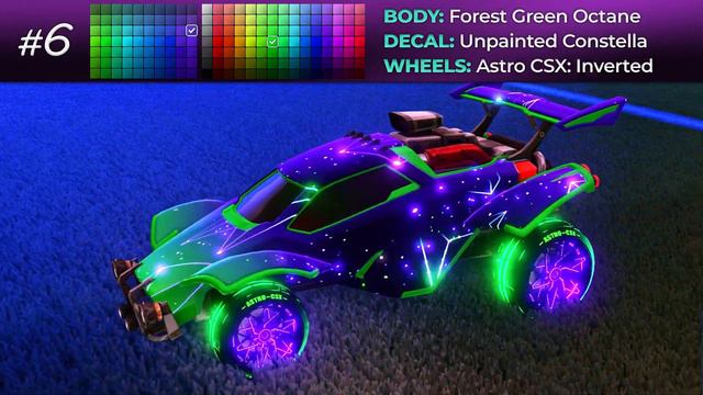 Amazing CONSTELLA Car Designs | Rocket Pass Season 9 decal смотреть онлайн