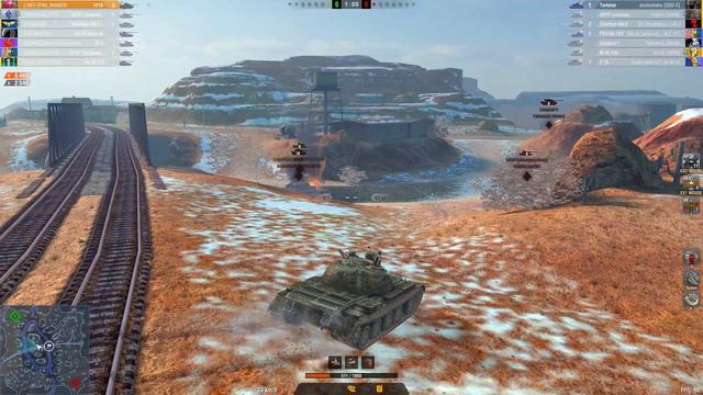 121B & M48 Patton ● World of Tanks Blitz смотреть онлайн