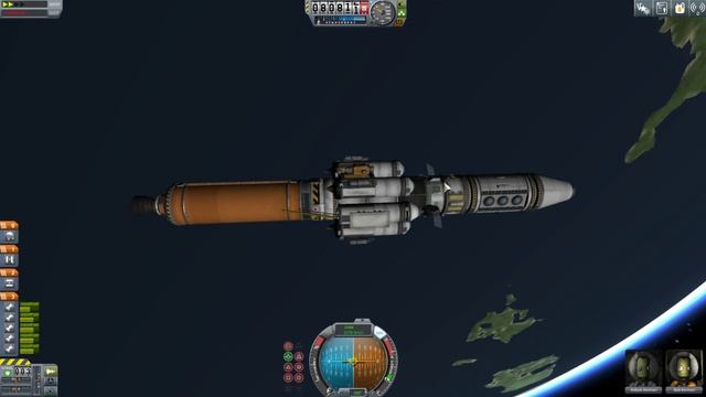KSP 1.0.4 Карьера Серия - 37(Старт миссии на Jool) смотреть онлайн