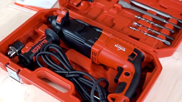 Обзор перфоратора ELITECH П 0826РЭМ смотреть онлайн