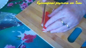 Рецепт приготовления салата "Морское дно" видео