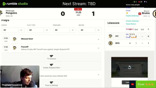 Pittsburgh Penguins vs. Boston Bruins LIVE Play by Play & Reaction смотреть онлайн