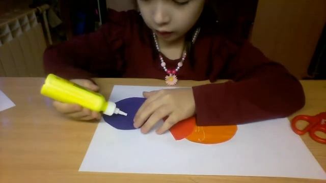 Алина ведёт видеоурок.Открытка-сова смотреть онлайн