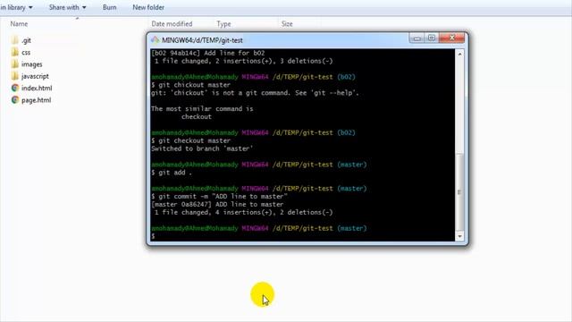 28 طريقة إصلاح التداخلات بين الفروع في برنامج جيت Fix branches merge conflicts with git смотреть онлайн