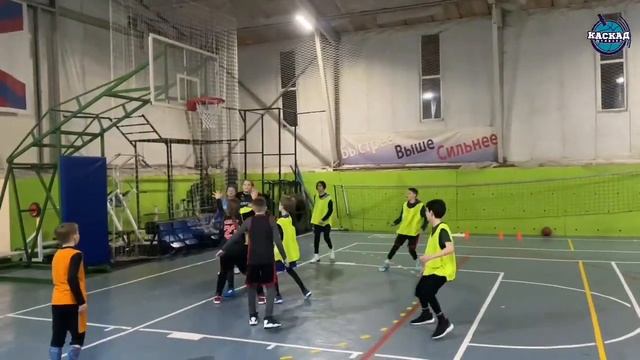 Тренировка по баскетболу. Команда КАСКАД смотреть онлайн