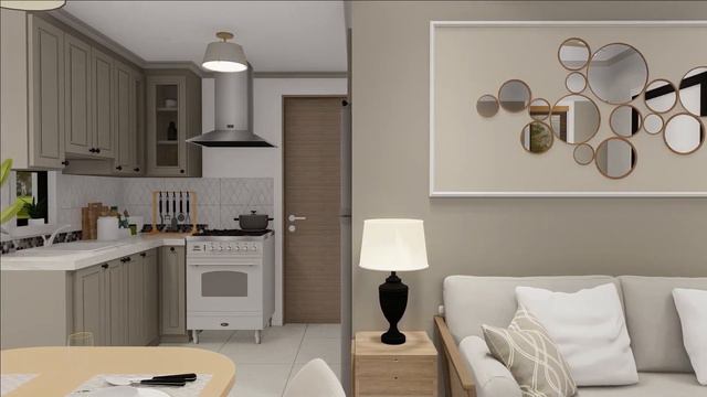 1 BEDROOM | 30 SQM. ( 6m. x 5m.) Small House | Simple House Design смотреть онлайн