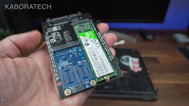 Adaptador M.2 ngff msata ssd para 2.5 '' sata3.0 смотреть онлайн