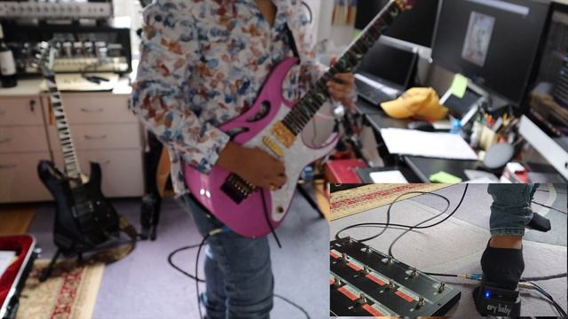 Ibanez Pia PIA3761 in the mix / Dream Theater "lines in the sand" смотреть онлайн