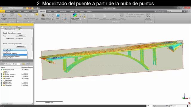 Trimble SX10  Infraestructuras Puentes Modelado 3D Con Trimble Real Works Y SketchUp