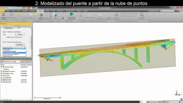 Trimble SX10  Infraestructuras Puentes modelado 3D con Trimble Real Works y SketchUp