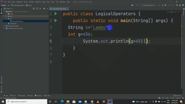 Logical Operators In Java Lesson смотреть онлайн