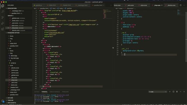 SASS @extend example #100днівКоду / 1 смотреть онлайн
