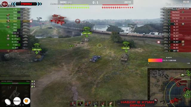 Бои в Укрепрайонах 15 Х 15 Военные игры | Клан BBNAR | World of Tanks | HAYAM | смотреть онлайн