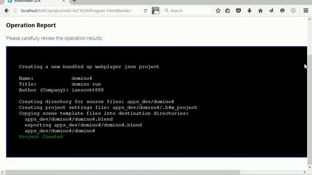 Using blend4web's Project Manager to Upload a 3D Blender Scene (with Physics) to a Web Server смотреть онлайн