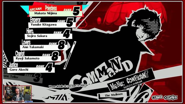 Persona 5 Royal - Chariot Rank 8, Meiji Shrine Visit & Justice Rank 5 - 8/5 ~ 8/7 - Episode 124 смотреть онлайн