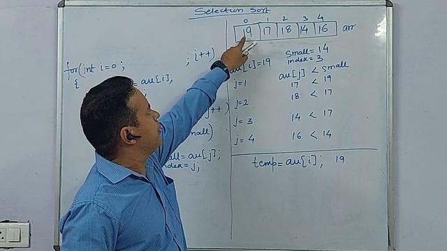 Selection Sort Algorithm in Java || Explained with Code смотреть онлайн