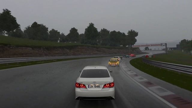 Gran Turismo 7 - Toyota Crown Athlete G '13 gameplay (Thrustmaster T80 Racing Wheel) смотреть онлайн