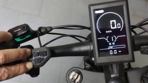 Электровелосипед Syccyba impulse 3.0 , настройка яркости экрана дисплея