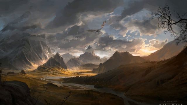 Fan art by Michal Kus for the Witcher and Skyrim (Version 01)