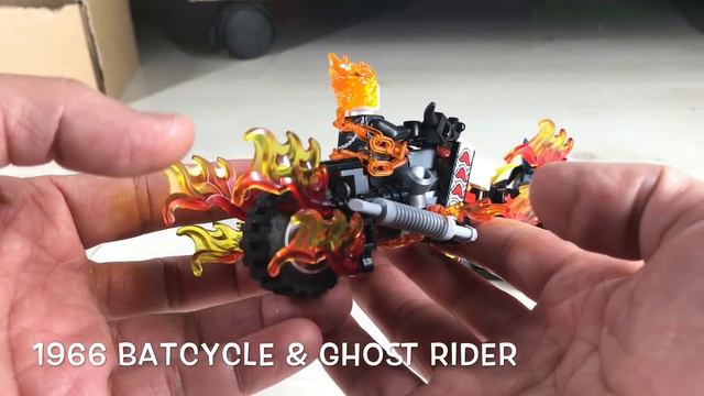 LEGO 1966 Batcycle & Ghost rider смотреть онлайн