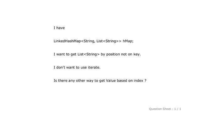 Android : How get value from LinkedHashMap based on index not on key? смотреть онлайн