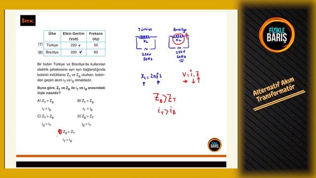 AYT FİZİK KAMPI-20 (ALTERNATİF AKIM VE TRANSFORMATÖRLER) смотреть онлайн