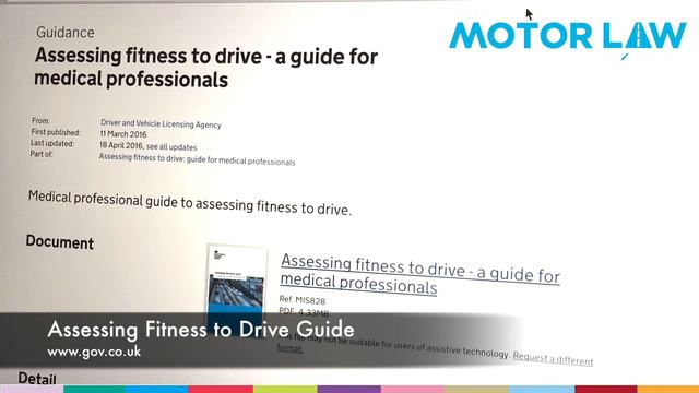 Driving Licence Revoked On Medical Grounds - UK Law