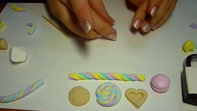 Мастер-класс * Декорирование замочка полимерной глиной * Вкусный замочек * Виктория А * Polymer cla смотреть онлайн