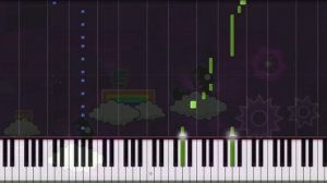Geometry Dash - Geometrical Dominator [Piano Cover]
