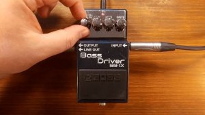 BOSS - BB-1X Bass Driver