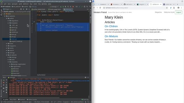 Python, Django, & Wagtail website from scratch (part 18) смотреть онлайн