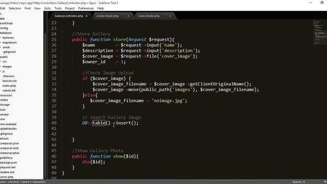 Laravel Framework Bangla Tutorial (Save Data to Database) Part:10 смотреть онлайн