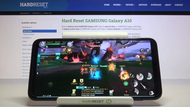 Проверка Samsung galaxy A10 в eternal sword / Как играть в eternal sword на Samsung galaxy A10 смотреть онлайн