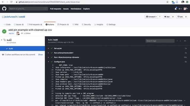Using pins with GitHub actions смотреть онлайн
