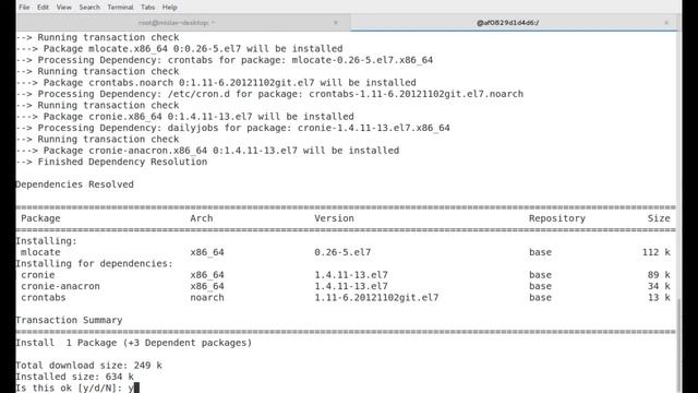 Install locate command on Centos смотреть онлайн