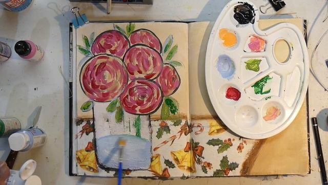 #take5art December 2020 ~ Mixed Media Art Journal ~ I choose смотреть онлайн