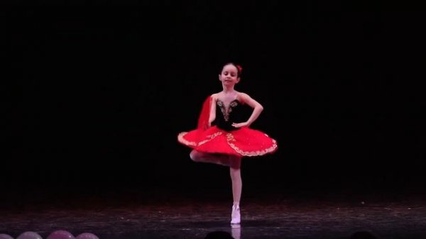 Kitri variation. Don Kihot. Вариация Китри. Мстоева Катарина. 6 лет.