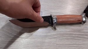 Охотничий нож. Настоящий нож выживальщика. Основной инструмент для охоты