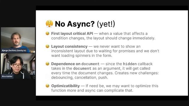 Sanity.io Virtual Meetup - Conditional Fields with Bjørge & Rico смотреть онлайн