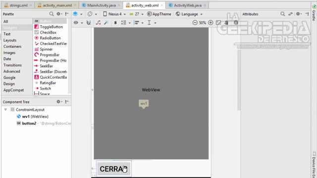 Curso Android desde cero #25 | Control WebView – Navegador web integrado смотреть онлайн
