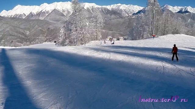 Горная карусель Инструкторы Красной поляны горные лыжи сноуборд