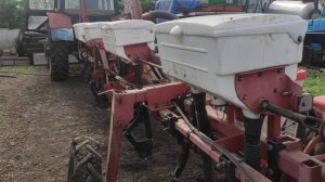 Как выставить норму высева удобрений на пропашной сеялке Упс 8