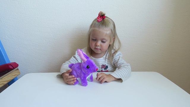 КРОЛИК игрушка домашнее животное Play The Game из ФИКС ПРАЙС