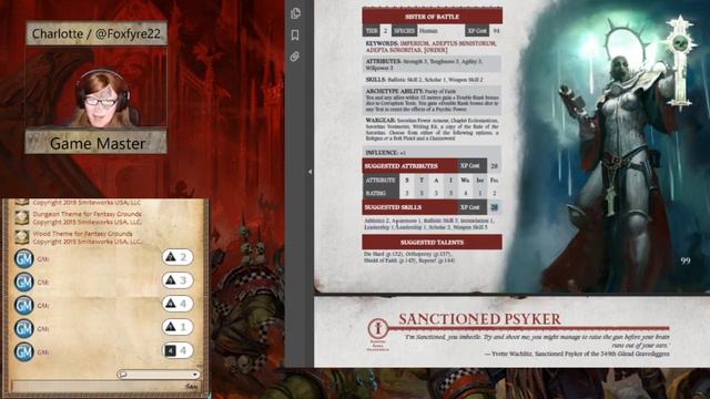 Valkyrie Gaming - Learn to Play - Wrath & Glory Character Creation смотреть онлайн