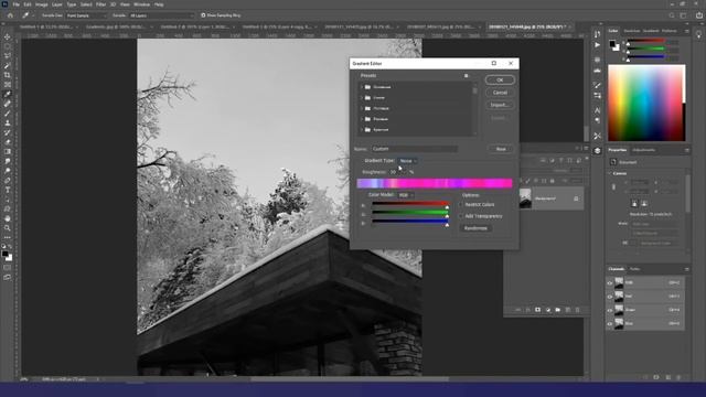 Градиенты, полное руководство для начинающих часть 2/How to use the Photoshop Gradient Tool_2 смотреть онлайн